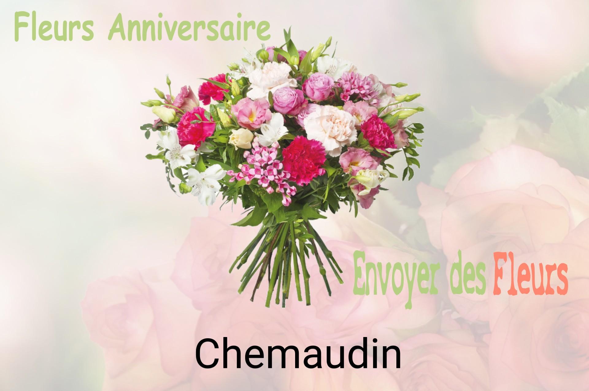 Bouquet de fleurs d’anniversaire livré à Chemaudin